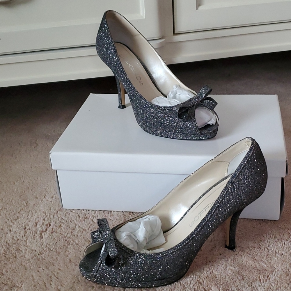Caparros glitter heels